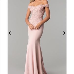 sweetheart off the shoulder lace long prom dress